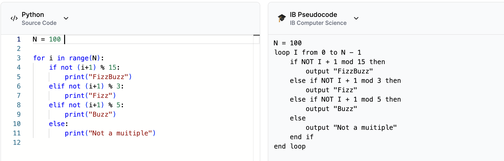 Pseudocode Converter: Convert Code to IB‑Compliant Pseudocode gallery image
