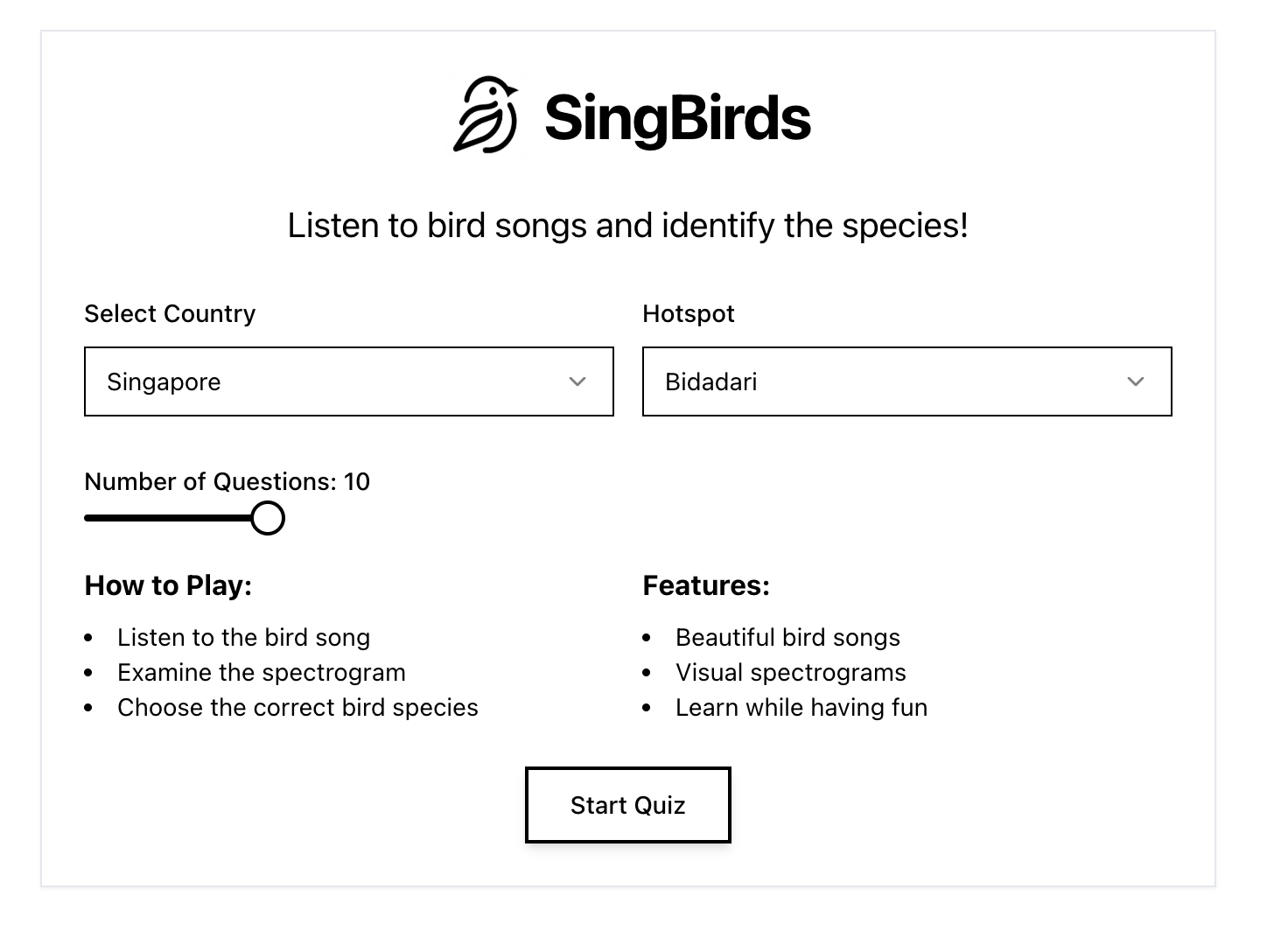 Learning Singapore’s Birds by Ear: A Look at the SingBirds Call Quiz gallery image