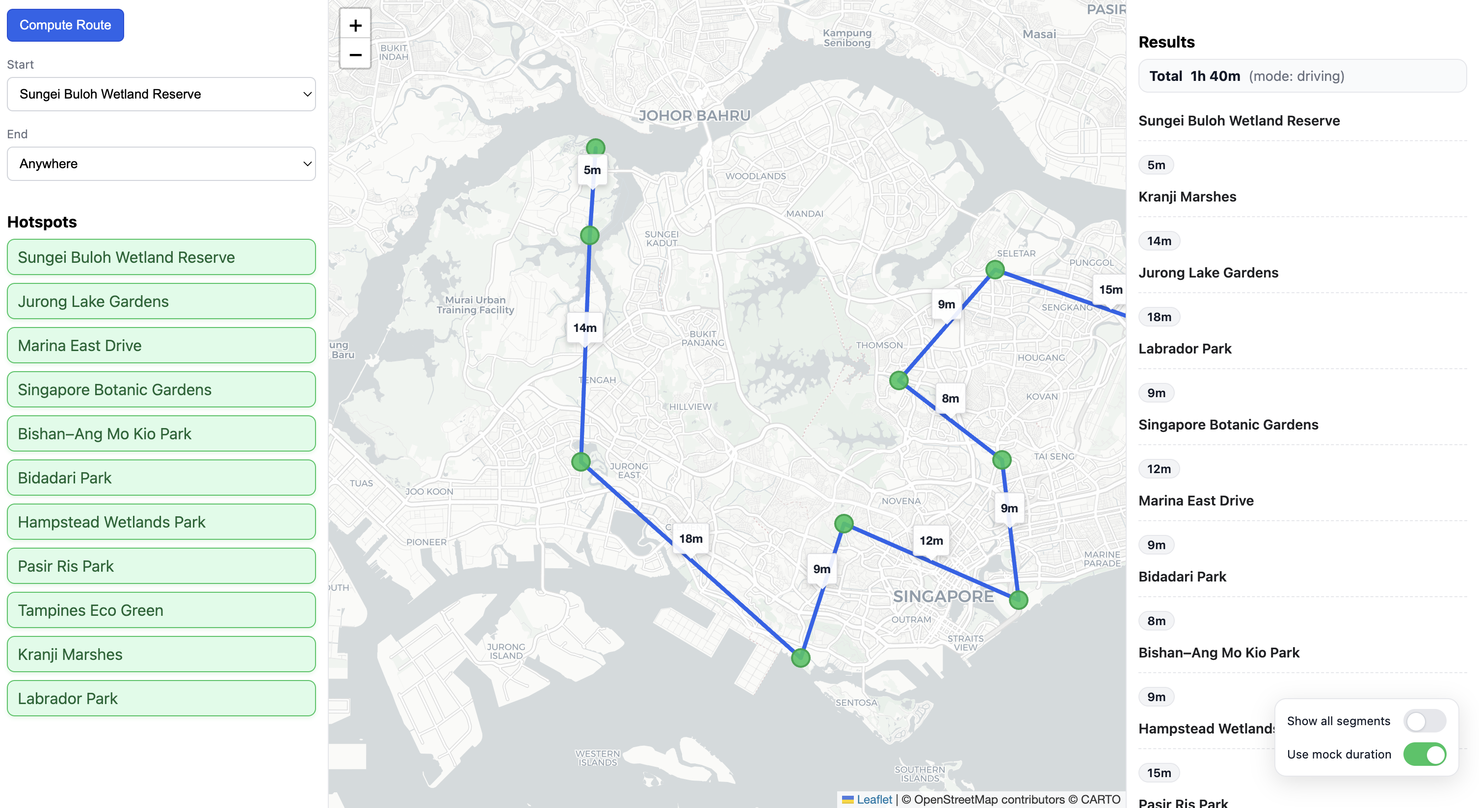 Held–Karp TSP Visualizer